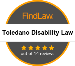 FindLaw Toledano Disability Law 5 Star Rating Out Of 14 Reviews